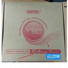 Cable VGA20m chính hãng Unitek Y-C508A